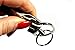 Mehr Platinum Series Luxury Valet Key Chain - Simple, Elegant, Durable Multi-ring Key Holder - Useful Keychain (Silver)
