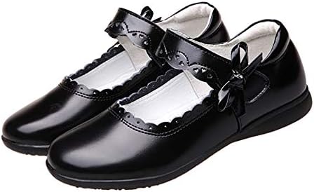 Mulslect キッズ シューズ 子供靴 女の子 フォーマル Puレザー プリンセスシューズ ドレス 入園式 卒業式 結婚式 発表会