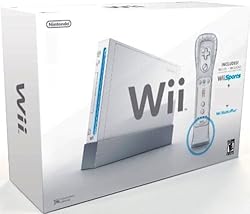 Wii with Wii Sports Game - White