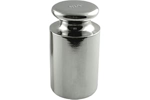 American Weigh Scales Calibration Weight for AWS Digital Scale, Carbon Steel, Chrome plated, Chrome Finish, 5000g (5KGWGT)