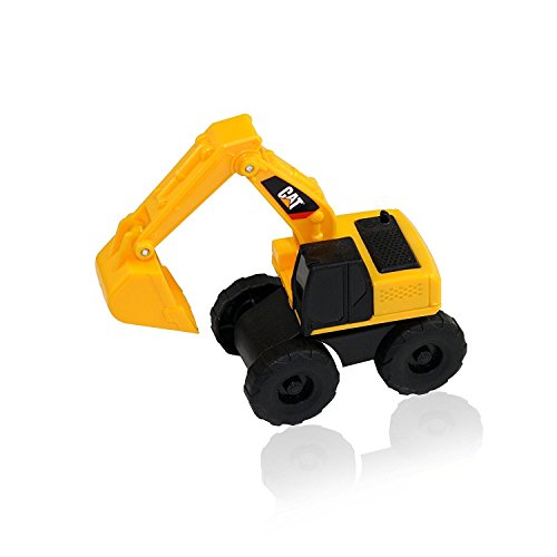 5 Caterpillar+Construction+Bulldozer+Excavator+Free+Wheeling