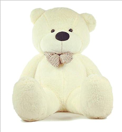 Amazon テディベア 100cm 白い可愛いくま 抱き枕 クマ縫い包み クマぬいぐるみ プレゼント イベント お祝い ふわふわぬいぐるみ ソフト 可愛いぬいぐるみ ぬいぐるみ ホビー