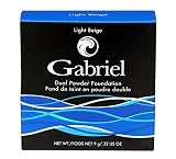 Gabriel Cosmetics Dual Powder Foundation Powder LIGHT BEIGE