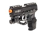 Airsoft Gun Black Ops Wolverine CO2 Semi-Automatic BB Pistol Shoot Biodegradable .20 .25 BBs