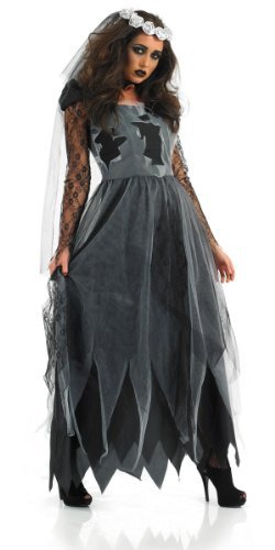 Fun Shack Black Corpse Bride Costume - XXX-LARGE by Fun Shack