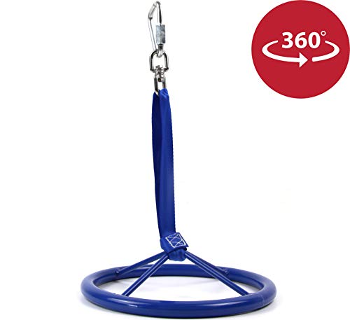 Cateam Ninja line Spinner Wheel with 360 Degrees Rotating Joint and ninjaline Carabiner - 360 Degrees Rotating Accessory for Your Obstacle Course