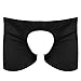 YiZYiF Men's Lingerie Open Crotch Boxer Briefs Underwear Sold by SHIFANG (2Pcs Black)