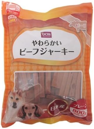 Dcmブランド やわらかいビーフジャーキー角切り 800g 贈物