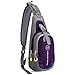 WildX Sling Bag Chest Pack Casual Cross Body Bag with Adjustable Shoulder Strap for Men & Women