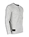ZIMEGO Men's Casual Long Sleeve Lightweight Waffle Thermal henley