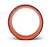 Wacces Yoga Wheel 13″ for Stretching, Comfortable Support for Yoga Poses and Backbends, Improving Flexibility and Balance, Back Opener, Relive Back Aches Black/Orangethumb 3