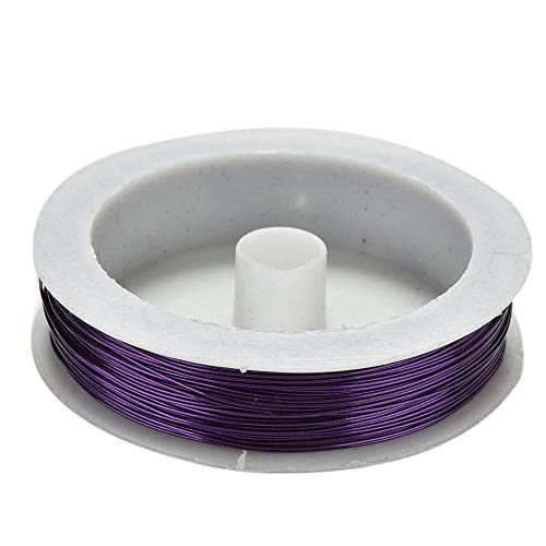Iron Wreath - 40m Iron Craft Wire Diy Decorative Flowers Wreaths Package 0.5mm Spool Soft String Jewelry Metal - Supplies Binding Wire Data Artificial Dried Flowers Decor Wire Iron Wreath - Thumbnail 6
