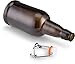 Home Brewing Glass Beer Bottle with Easy Wire Swing Cap & Airtight Rubber Seal Amber - 16oz - Case of 6 - by Tiabo
