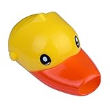 Zeltababy Cartoon Faucet Extender - Make Your Kids Love Hand Wishing - Bathroom Accessory (Duck Style)