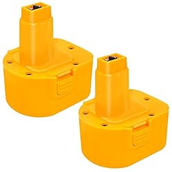 2Packs DW9071 Replacement Battery Compatible with