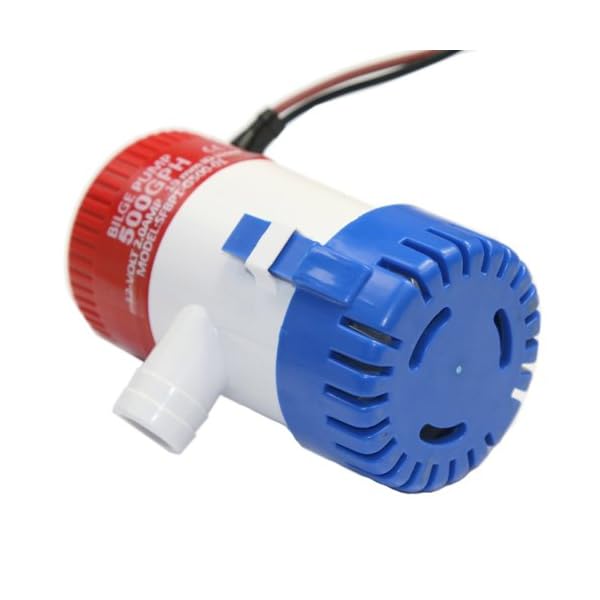 Superbuy-500-GPH-12V-20A-Electric-Submersible-Bilge-Pump-Marine-Boat-34-Outlet