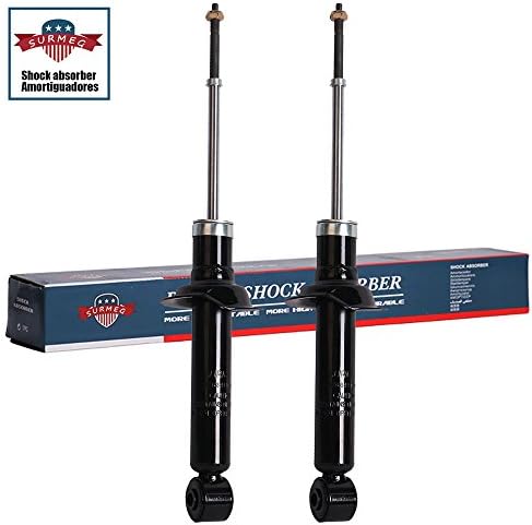SURMEG Rear Shocks absorbers for 1995-1999 Nissan Sentra(2WD incl.Mexco Built)1999-2002 Infiniti G20 341194 71278 (Pack of 2)