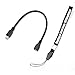 HENGSHENG wishacc USB 2.0 Mini B 5-Pin Male to Micro Female Adapter