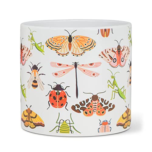 Abbott Collection Large Allover Bugs Planter