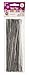 Darice Silver 7-1/4-Inch Twist Ties 150-Pack Value Pack