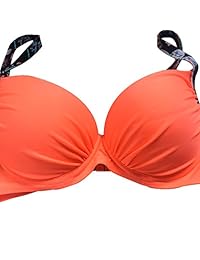 Bañador de dos piezas para dama con acolchado