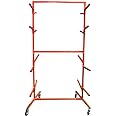 Floor Mobile Bumper Storage Rack - Double Sided Bumper Storage Rack for Automobile Parts - Maximize Efficiency with Double-Sided Automobile Parts Storage