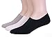 Dr. Anison Mens Cotton No Show Socks Fashion color Stripe For Spring Summer Pack Of 3