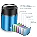 Alxeme Insulated Lunch Container Thermos Food Jar, 27oz Vacuum Insulated Food Jar for Kids Adult, Stainless Steel Wide Mouth Soup Thermos for Cold Hot Food Leak Proof Bento Box with Flexible Handle