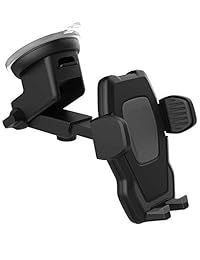 Soporte para teléfono Galaxy Note XL para coche, compatible con carcasas de 2018, compatible con Samsung Note (incluye 3 accesorios: ventana, parabrisas y salpicadero).