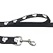 Dog Leash, PYRUS Reflective Double Handle Dog Training Leash with Soft handle for dogs cats and another pets (Black)