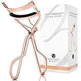 Brilliant Beauty Eyelash Curler - Award Winning - With Satin Bag & Refill Pads - No Pinching, Just Dramatically Curled Eyelashes & Lash Line in Seconds. Get Gorgeous Eye Lashes Now!