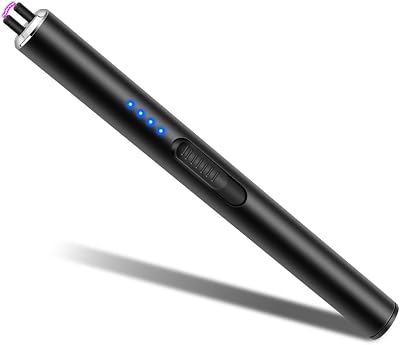 LcFun Electric Candle Lighter USB C Rechargeable Long Reach Windproof Plasma Arc