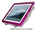 Bobj Rugged Case for iPad 4, iPad 3, iPad 2 (not for iPad Air) - BobjGear Custom Fit - Patented Venting - Sound Amplification - BobjBounces Kid Friendly - Rockin' Raspberry
