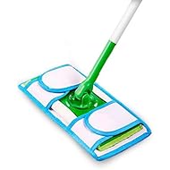 Set Of 2 Microfiber Weberâ€™s Wonders Prime Mop Pads - Washable - Reusable - Durable - Works With Swiffer and ReadyMop Heads