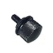 Amazicha Black Billet Aluminum Seat Bolt Tab Screw Mount Knob Cover Nut Kit Fit for Harley Davidson 1996-2019