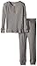 Organic Henley Pajama Tee and Pant Set, 3 Toddler