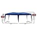 VINGLI 10x20 ft Pop Up Canopy with 6 Sidewalls, Outdoor Gazebo Tent with Carry Bag, Patio Event Tent, Commercial Canopy (Blue)