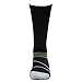 Feetures! Men's Graduated Compression Knee High, black, medium