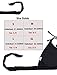 COLO Women Triangle Bikini Top Push up Padded V-Neck Lace-up Basic Swimsuit Top, Black(band Tie), Small