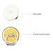 Mavis's Diary 2 Pcs Cute Fruit Universal 360 Degree Rotating Phone Metal Buckle Tablet Finger Grip Diamond Ring Stand Holder Kickstand for All Phones Tablets - Orange&Watermelon