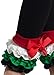 Celegrity Kids Girls Ruffle Leggings-Footless Tights Christmas