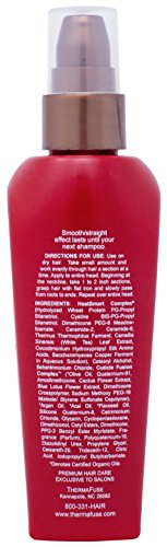 Thermafuse f450 One Pass Hot Iron Activated Smoothing Creme (3 oz) Smooths & Straightens Hair w/Thermal Heat Styling, Flat Iron and Blow Drying. Conditions, Moisturizes, Protects Damaged Hair