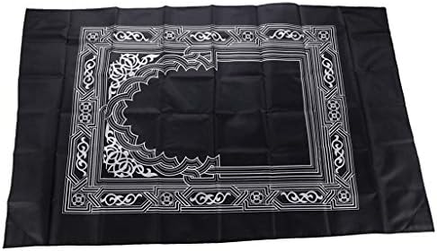Islamic Travel Prayer Mat Portable Polyester Carpet, 60X100Cm Carpet, Prayer Mat for Use at Your Home