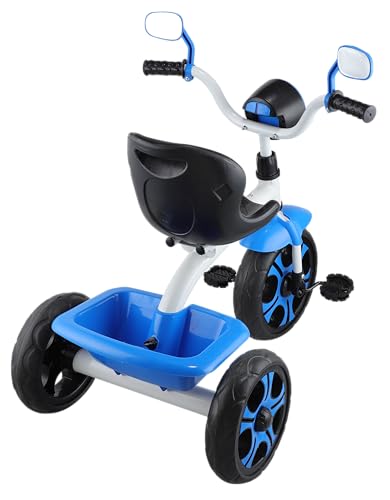 Toyzoy Melody Lite Kids|Baby Trike|Tricycle with Light and Music for Kids|Boys|Girls Age Group 2+ Years (Blue) 3
