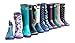 Jileon Fleece Boot Socks For Women - Soft Fleece Warm Boot Liners for Women (Black Medium)