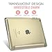 MoKo Case Fit iPad 2/3/4 - Ultra Lightweight Slim Smart Shell Stand Cover with Translucent Frosted Back Protector Fit iPad 2/The New iPad 3 (3rd Gen)/iPad 4 ONLY, Gold (with Auto Wake/Sleep)