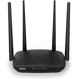 Tenda AC5 AC1200 Smart Dual-Band WiFi Router (Black)