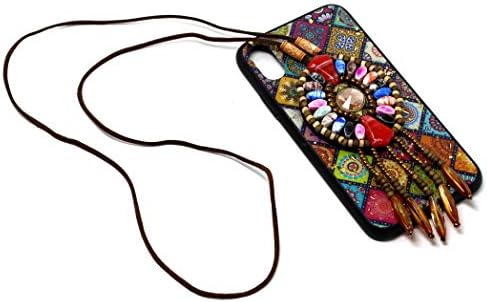 Baseus B® YOCOROL Fashion Element Case Shell with Hanging Rope Mobile Back Designer case for Apple (iPhone Xs Max, Design 1)