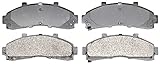 ACDelco 14D652M Advantage Semi-Metallic Front Disc Brake Pad Set with Wear Sensor