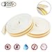 2Pack 32Ft Window Seal Strip for Doors and Windows- Self-adhisive Foam Weather Strip Door Seal | Soundproof Seal Strip Insulation Gap Blocker Epdm (E Type White)7/20-Inch x 3/20-Inch x 8-Feet(4 Seals)